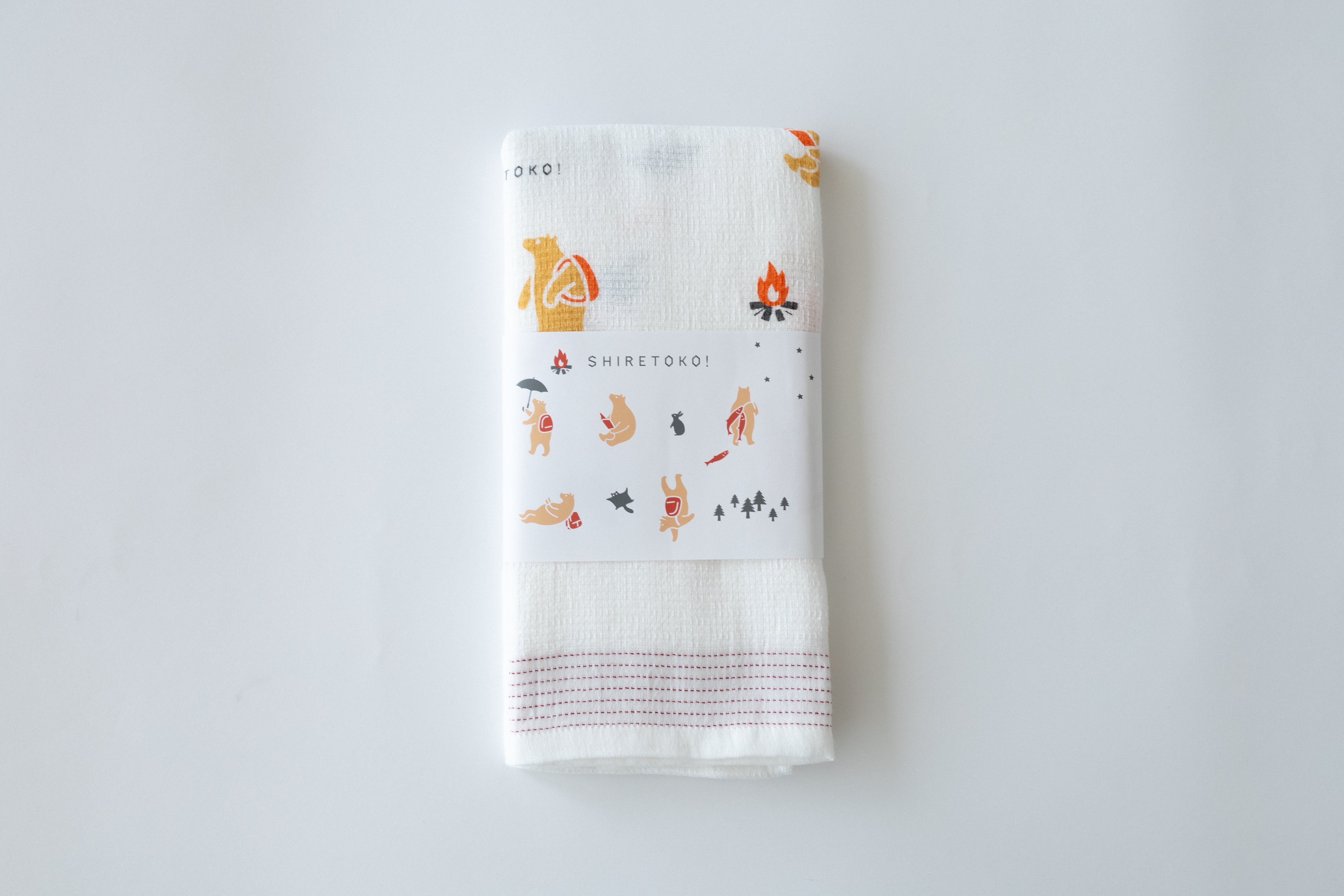 知床トコさん トラベルバスタオル – SHIRETOKO! SUSTAINABLE SHOP