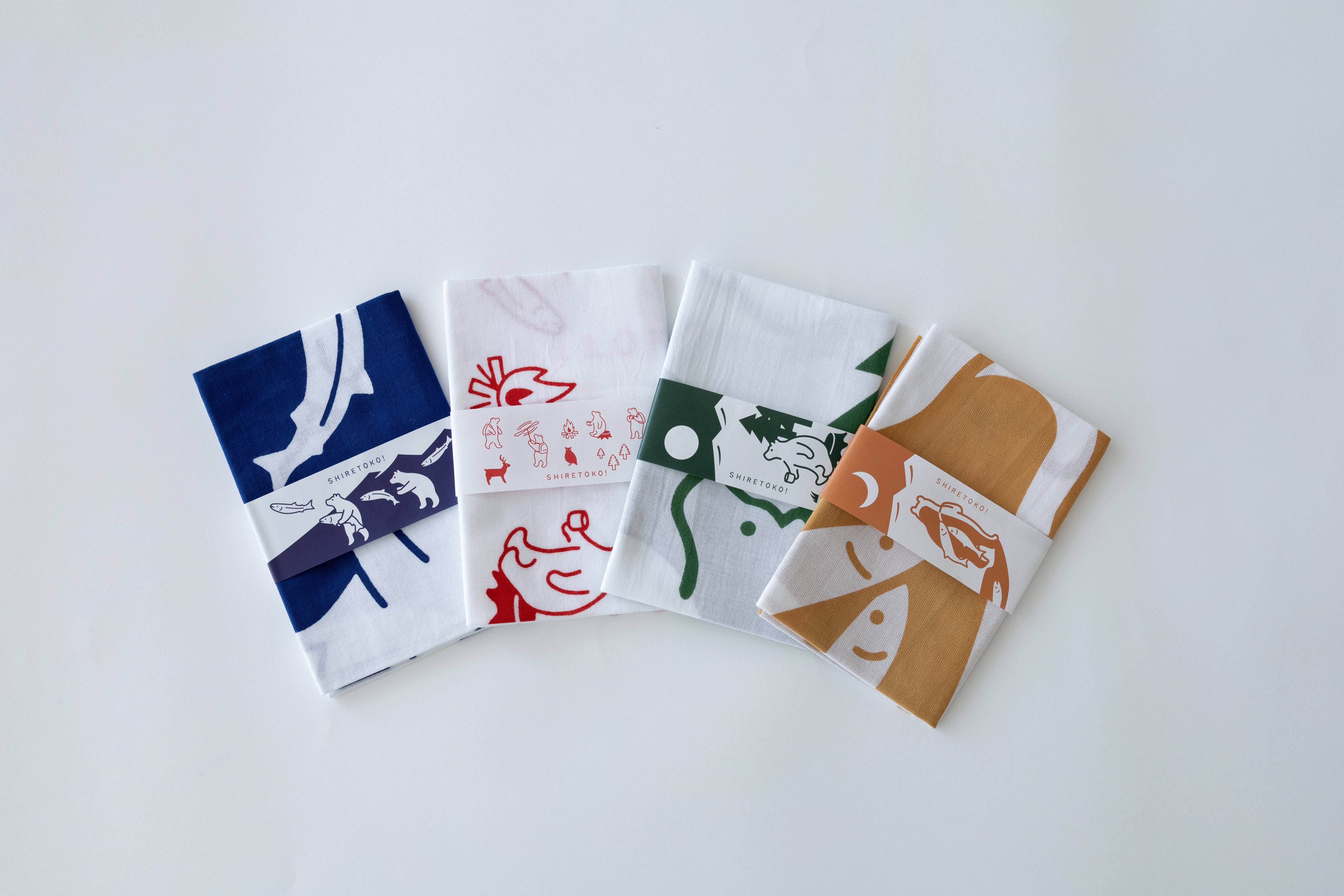 てぬぐい（全7種） – SHIRETOKO! SUSTAINABLE SHOP