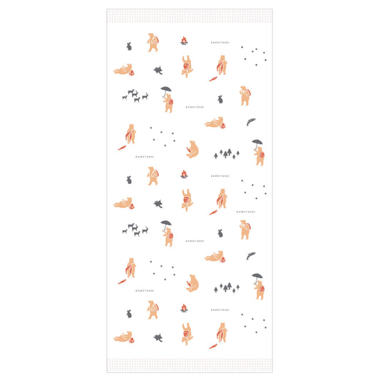 知床トコさん トラベルバスタオル