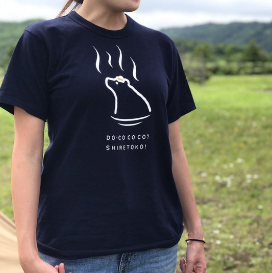 知床トコさんTシャツ / 温泉