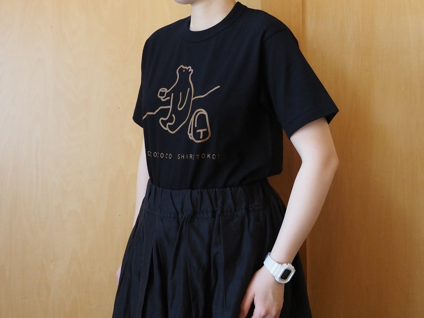 知床トコさんTシャツ / コーヒー