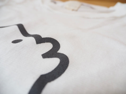 【オーガニックコットン100%】サスティナブルTシャツ / ホワイト