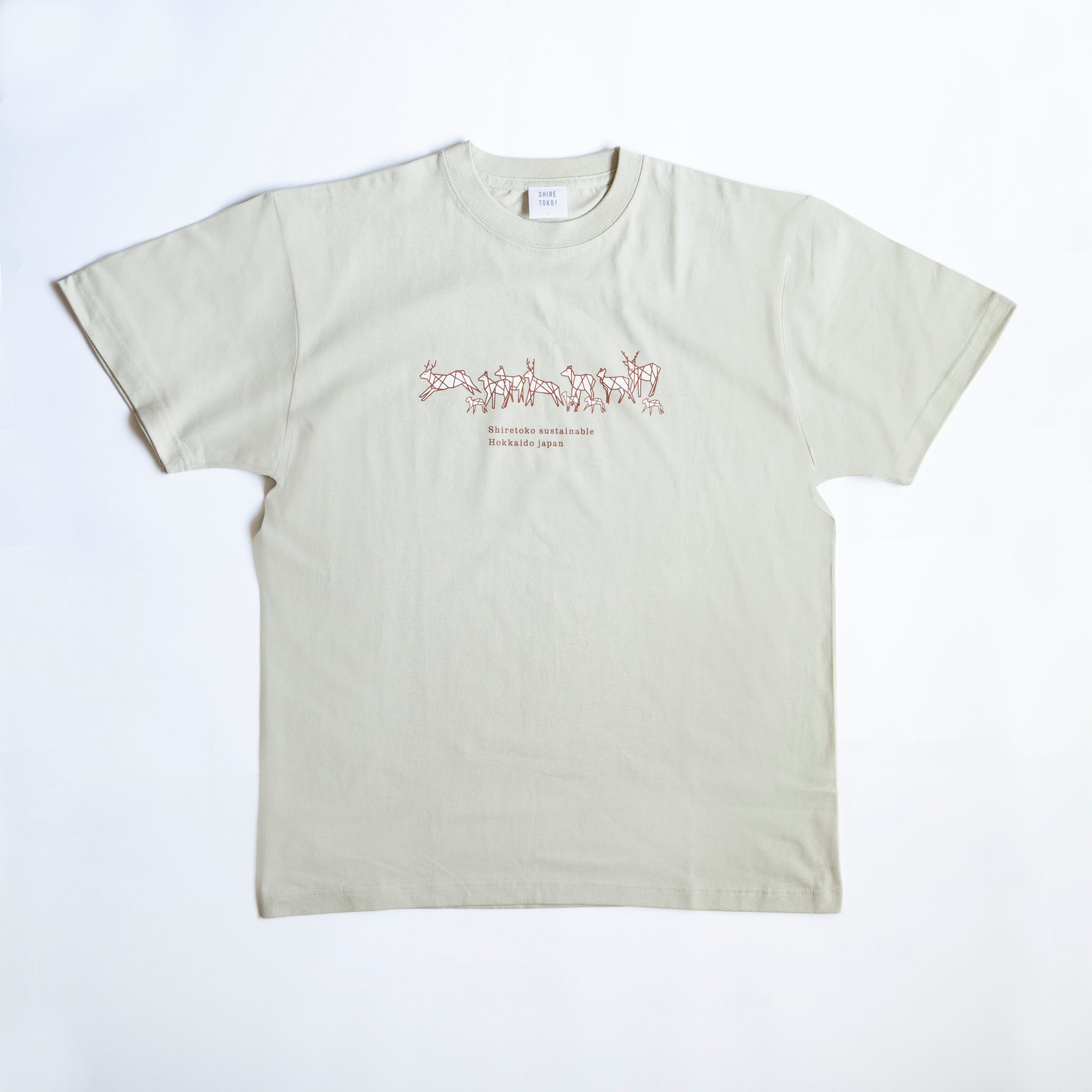 【NEW!】SHIRETOKO Tシャツ / エゾシカ