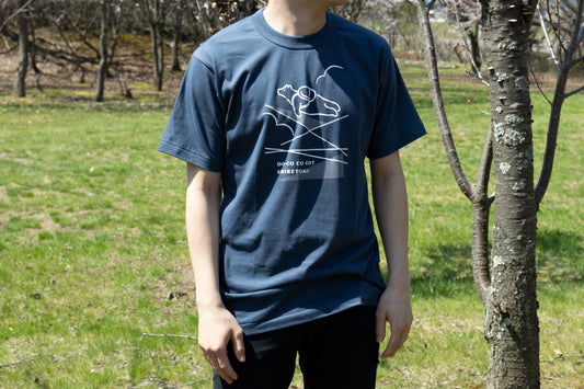 知床トコさんTシャツ / 飛行