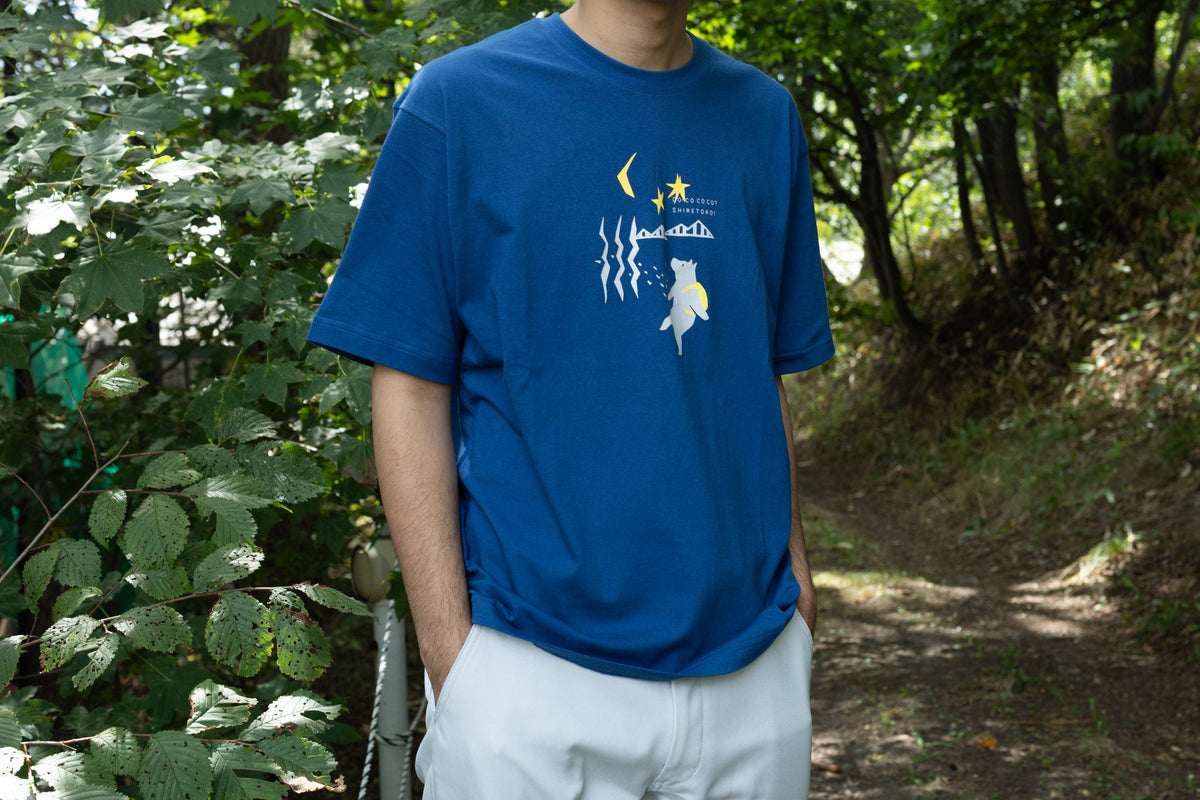【A&D】知床トコさんTシャツ / 海・森