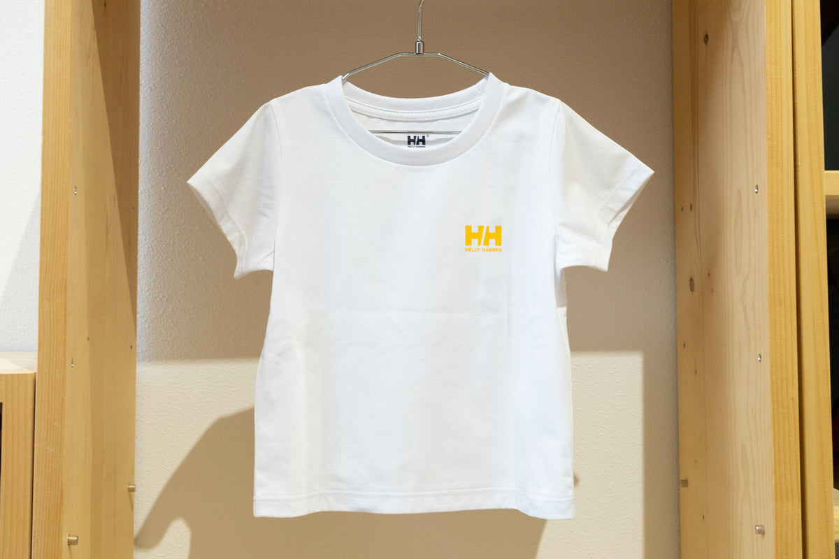 知床トコさん×HELLY HANSENコラボ キッズTシャツ（ホワイト）