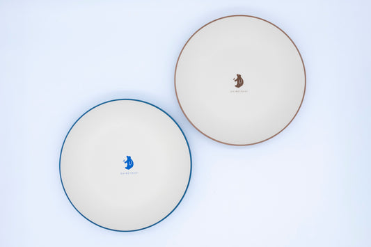 知床トコさん 丸プレート皿 L