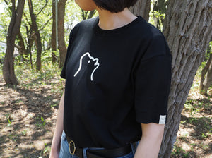 【オーガニックコットン100％】サスティナブルTシャツ / ブラック
